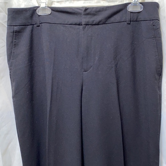 HARRIS WALLACE BLK WIDE LEG DRESS PNTS SZ 14 - Picture 2 of 13